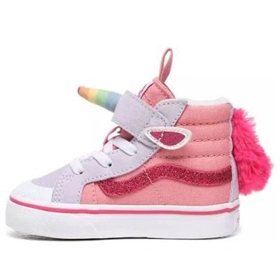 Vans Unicorn Sk8-hi Reissue 138 V Toddler Pink In Multi