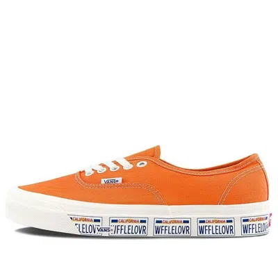 Vans Unisex Anaheim Factory Authentic 44 Dx Low-top Sneakers Orange