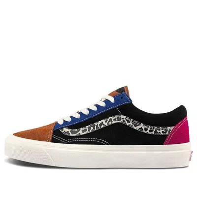 Vans Unisex Anaheim Factory Old Skool 36 Dx Low-top Sneakers Black/brown In Multi