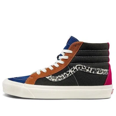 Vans Unisex Anaheim Factory Sk8-hi 38 Dx High-top Sneakers Black/blue/brown