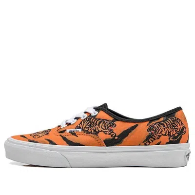 Vans Unisex Authentic Low-top Sneakers Black/orange