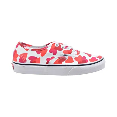 Vans Unisex Authentic Valentine Hearts Sneakers In True White