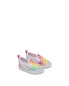 Vans Unisex Glow Rainbow Slip On Sneakers - Toddler, Little Kid In True White