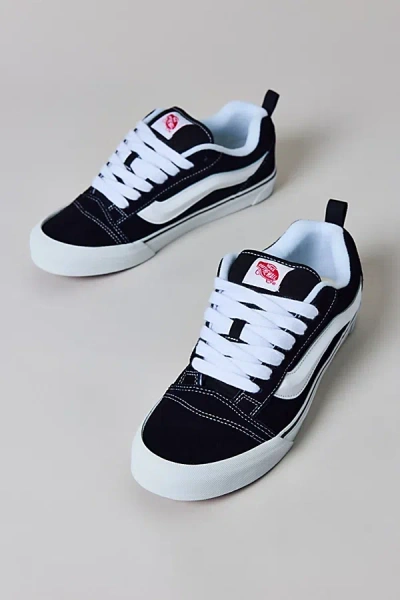 Vans Unisex Knu Skool Sneaker In Black/true White At Urban Outfitters