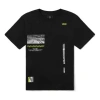 Vans Unisex Logo Printing Round-neck Black