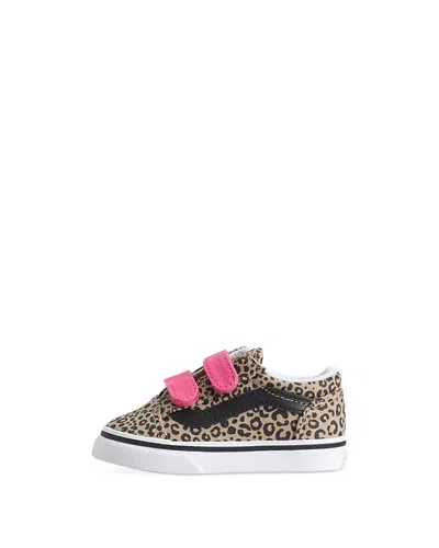 Vans Unisex Old Skool Leopard Sneakers - Toddler, Little Kid In Multi