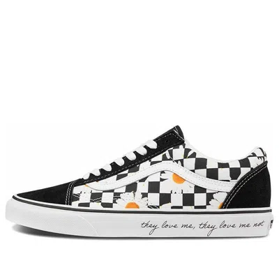 Vans Unisex Old Skool Low-top Sneakers Black/white