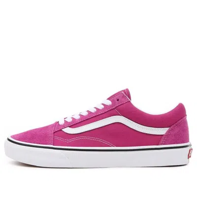Vans Unisex Old Skool Sneakers Fuchsia/white In Multi