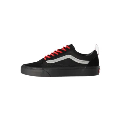 Vans Unisex Old Skool Sneakers In Otw Webbing Black Reflective In Multi