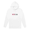 Vans Unisex Oversize Logo Printing Hoodi White