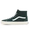 Vans Unisex Pig Suede Sk8-hi Sneakers Green