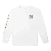 Vans Unisex Printing Round-neck Swea White