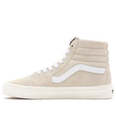Vans Unisex Sk8-hi High-tosneakers White Creamy In Neutral