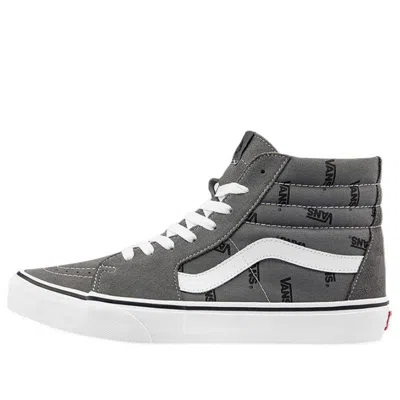 Vans Unisex Sk8-high-top Sneakers Grey Gray