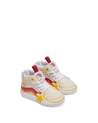Vans Kids' Unisex Sk8 High Top Zip Sneakers - Toddler In Neutral