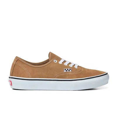 Vans Unisex Skate Authentic Sneakers In Brown