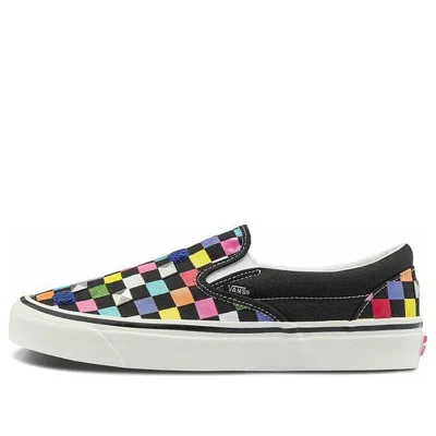 Vans Unisex Slip-on 98 Dx Sneakers Black In Multi