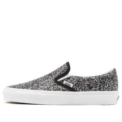 Vans Unisex Slip-on Sneakers Grey 'gray White' In Multi