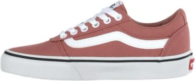 Pre-owned Vans Unisex Ward Lace Up Style Canvas Material - Night Rose Color