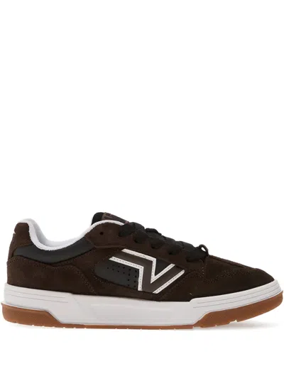 Vans Upland Logo Sneakers In Black