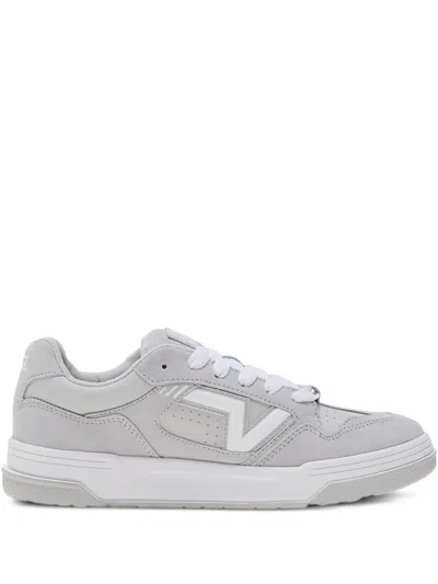 Vans Upland Suede Low-top Sneakers In Gray