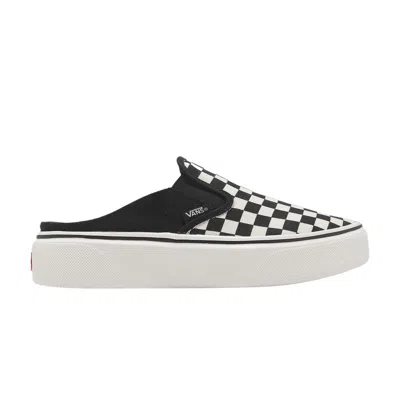 Pre-owned Vans V98 Mule Hover Slip-on 'black White Checkerboard' | Men's Size 6