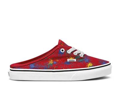 Vans Authentic Mule 'overspray - Racing Red'