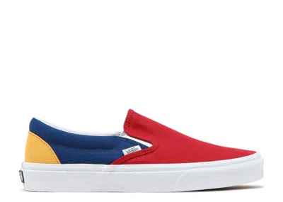 Vans Classic Slip On 'yacht Club' In Red