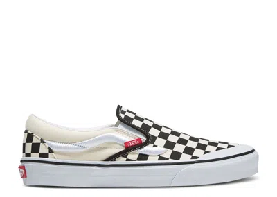 Vans Classic Slip-on 138 'sidestripe - Black Checkerboard'