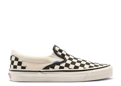 Vans Classic Slip-on 98 Dx 'anaheim Factory - Checkerboard' In Black