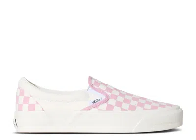 Vans Classic Slip-on 98 Lx 'checkerboard - Dawn Pink'