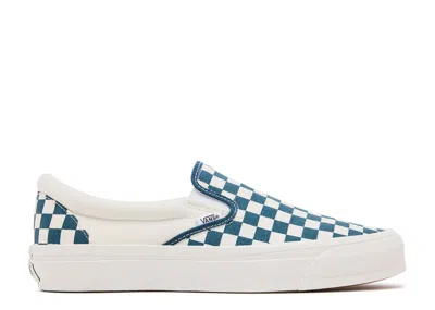 Vans Classic Slip-on 98 Lx 'checkerboard - Stargazer' In Blue