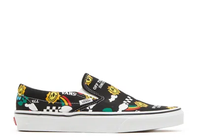 Vans Classic Slip-on 'better Day' In Black