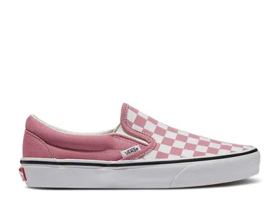Vans Classic Slip-on 'checkerboard - Foxglove' In Pink