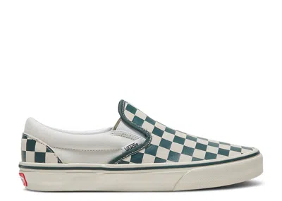 Vans Classic Slip-on 'checkerboard - Green True White'