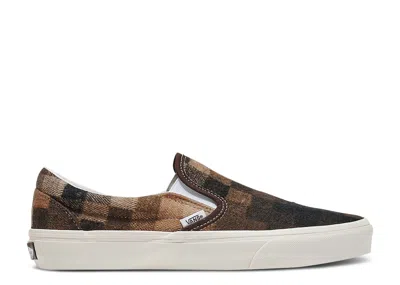 Vans Classic Slip-on 'checkerboard Sweater - Brown'