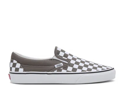 Vans Classic Slip-on 'color Theory Checkerboard - Bungee Cord' In Brown