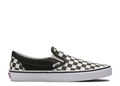 Vans Classic Slip-on 'forest Night Checkerboard' In Green