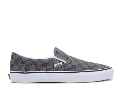 Vans Classic Slip-on 'monogram - Pewter' In Gray