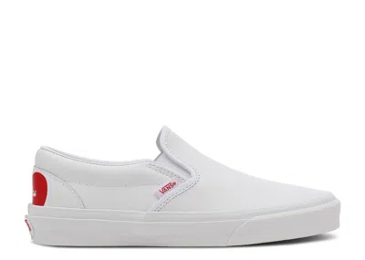 Vans Classic Slip-on 'waffle Lovers' In White