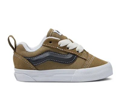 Vans Babies'   Knu-skool Toddler 'olive Black' In Green