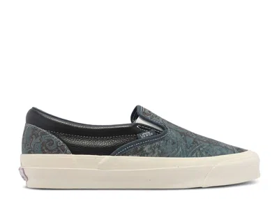 Vans Og Classic Slip-on Lx 'granny's Rug Stargazer - Navy' In Blue