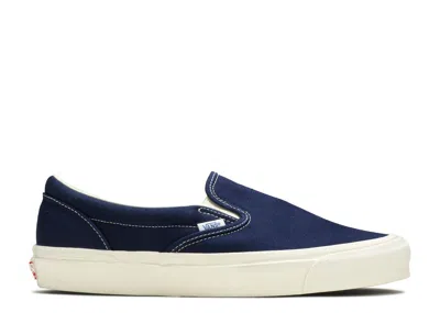 Vans Og Classic Slip-on Lx 'peacoat' In Blue
