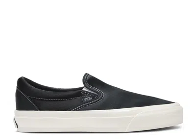 Vans Premium Slip-on 98 'satin Pack - Jet Set Back' In Black