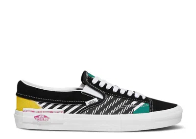 Vans Slip-on Cap 'juxtapoze Pack' In Black