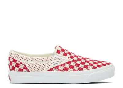 Vans Slip-on Lx Knit 'red Marshmallow'