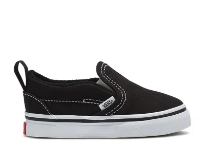 Vans Babies'   Slip-on V Toddler 'black White'