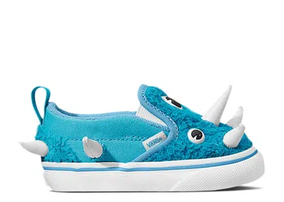 Vans Babies'   Slip-on V Toddler 'monster' In Blue