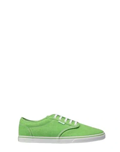 Vans Sneakers Woman Sneakers Green Size 8 Polyester