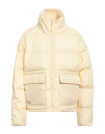 Vans Vault Man Puffer Ivory Size L Polyester In Neutral
